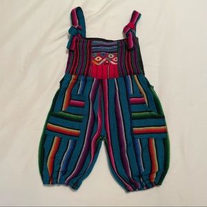 Colorful Mexican overalls